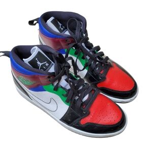Air Jordan Multicolor High-Top Sneakers